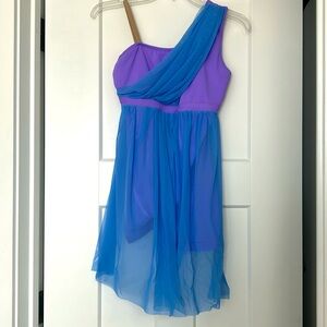 One shoulder dance 💃🏻 costume